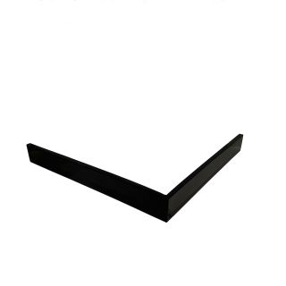 Экран для душевого поддона Veconi Pietra PS B, 1200x900x30, гелькоут и стекловолокно, черный